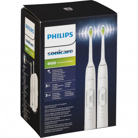 Philips Sonicare 6100 HX6877/34 valge