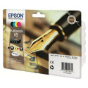 Originaalne Tindikassett Epson Multipack 16 Must