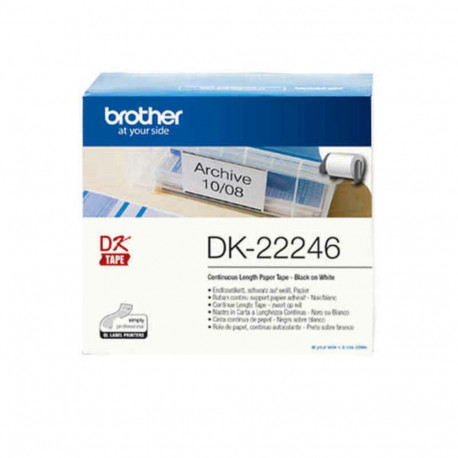 Sildiprinter Brother DK22246 Valge Must