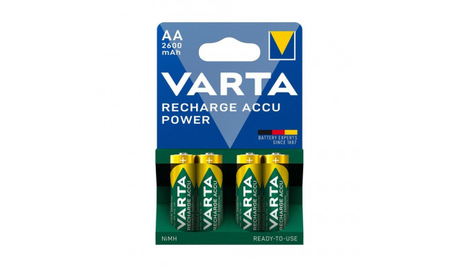 Rechargeable Batteries Varta RECHARGE ACCU Power AA 2600 mAh 1,2 V AA (1 Unit)