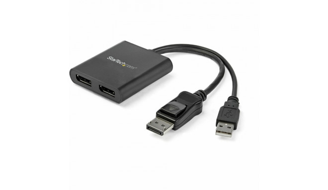 Jaotur DisplayPort Startech MSTDP122DP Must 4K Ultra HD