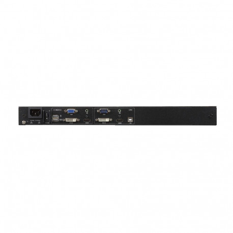 ATEN console, 18.5" LED LCD, rack 19", keyboard, touchpad, HDMI/DVI/VGA