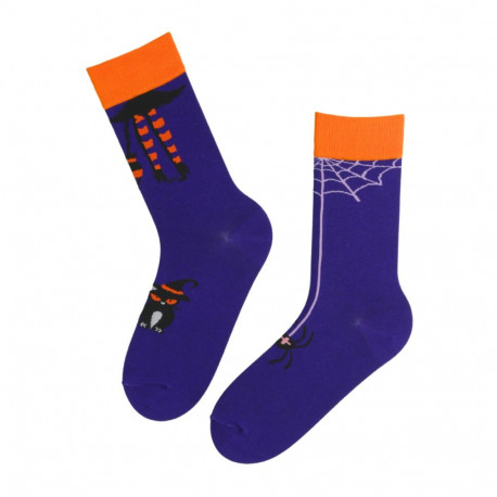 SOKISAHTEL SLING tumelillad halloweeni sokid