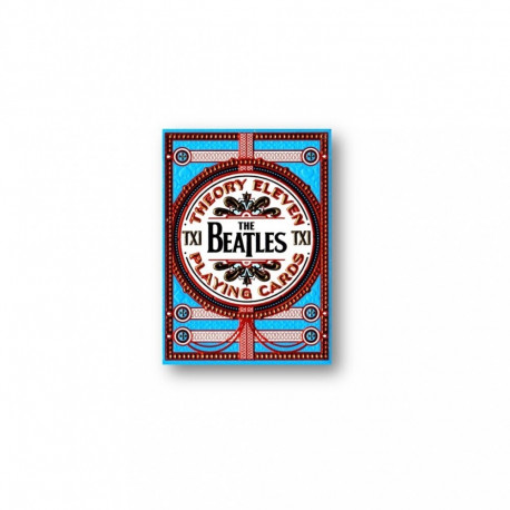The Beatles cards, blue deck