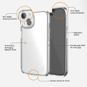Ugly Rubber Vogue case for iPhone 15 Pro Max 6,7" clear