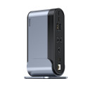 Baseus HUB Working Station Three-Screen USB-C 17in1 plus power supply gray