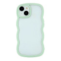 Wave case for iPhone 13 6,1" green