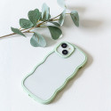 Wave case for iPhone 13 6,1" green