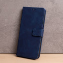 Smart Velvet case for iPhone 16 Plus 6,7" navy blue