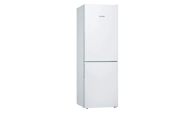 Bosch KGV33VWEA Serie 4 -külmik-sügavkülmik, valge