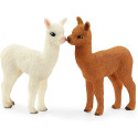 Schleich Wild Life Alpaca family, play figure