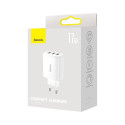 Baseus Compact Wall Charger 3 x USB / 17W