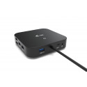 i-tec USB-C Dual Display Docking Station HDMI DP LAN AUDIO Power Delivery 100 W - Stacja dokująca