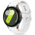 Tech-Protect watch strap Silicone Sport Samsung Galaxy Watch4/5/5 Pro/6/7/FE, white