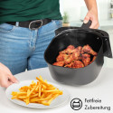 ProfiCook PC-FR 1239 H Single 5.5 L Stand-alone Hot air fryer Black  Stainless steel