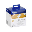 Brother DK-11202 -aadressisilt, must/valge, 62 x 100 mm