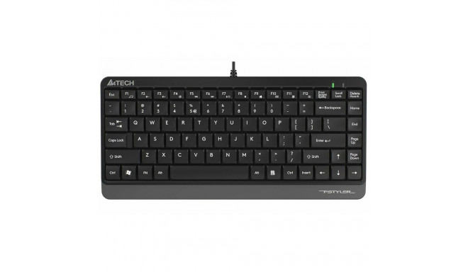 Keyboard A4 Tech A4TKLA46787 Black English