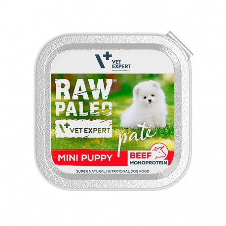 RAW PALEO Pate Mini Puppy veiseliha märgtoit kutsikatele 150 g
