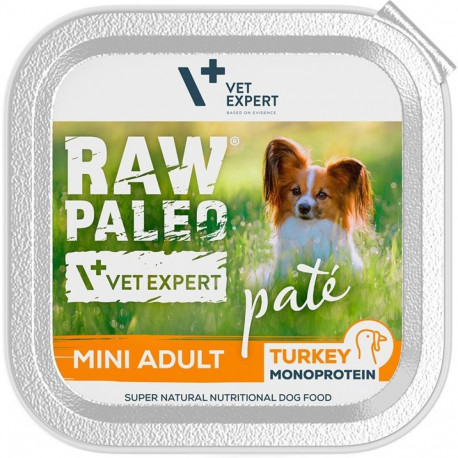 VETEXPERT Raw Paleo Mini Adult veiselihapaštett - märg koeratoit - 150 g