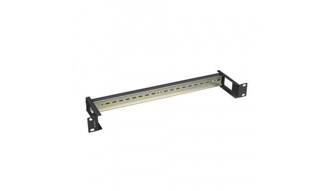 MOUNTING RAIL DIN TS-35 19" 1U BLACK LANBERG