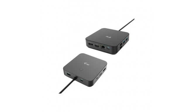 I-TEC USB-C HDMI Dual DP dokkimisjaam toiteedastusega 100 W