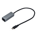 I-TEC USB-C Metal Gigabit Ethernet Adapter 1x USB-C to RJ-45 LED compatible with Thunderbolt 3