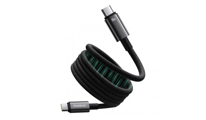 Baseus Tungsten Gold magnetic USB-C / USB-C cable 100W 1m - black