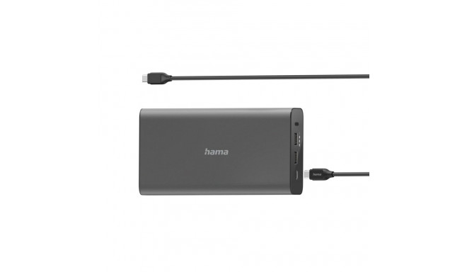 Hama 00200012 Universal USB-C Power Pack 26800 mAh