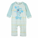 Baby's Long-sleeved Romper Suit Blue Blue - 36 Months