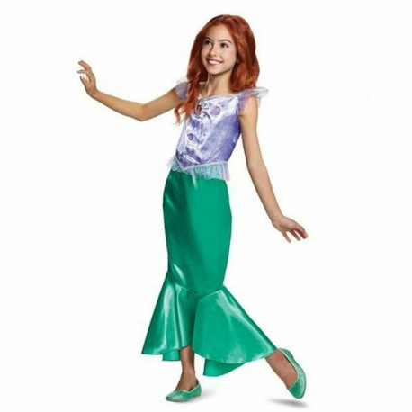 Costume for Children Disney Princess Ariel Purple - 3-4 Years