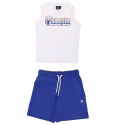 Children's Sports Outfit Champion White 2 Pieces Blue - 7-8 Years