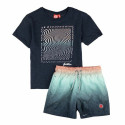 Children's Sports Outfit Go & Win Aztec Blue Black - 12 Years