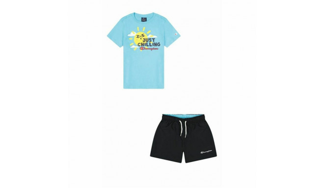 Children's Sports Outfit Champion Blue 2 Pieces Aquamarine - 7-8 Years
