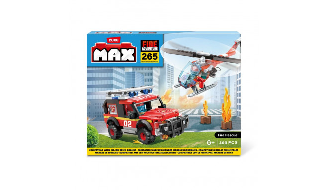 MAX CITY Bricks Fire Station, 265pcs