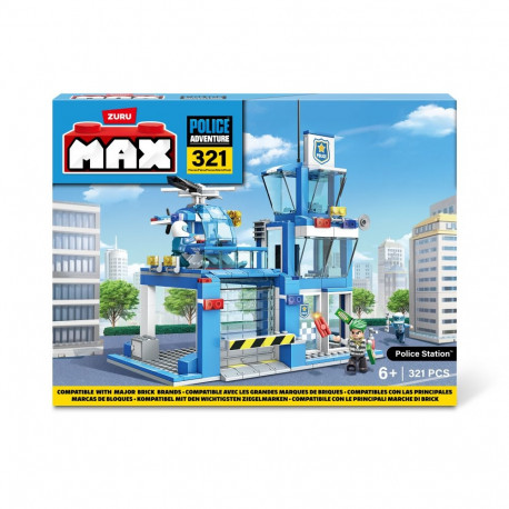 MAX CITY Bricks Police Station, 321pcs