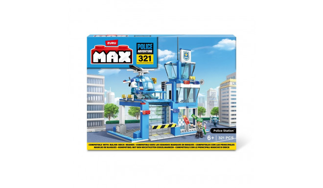 MAX CITY конструктор Полицейский участок, 321 частей