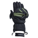 VALLERRET SKADI ZIPPER MITT LRS: GREEN, LIMITED EDITION, M