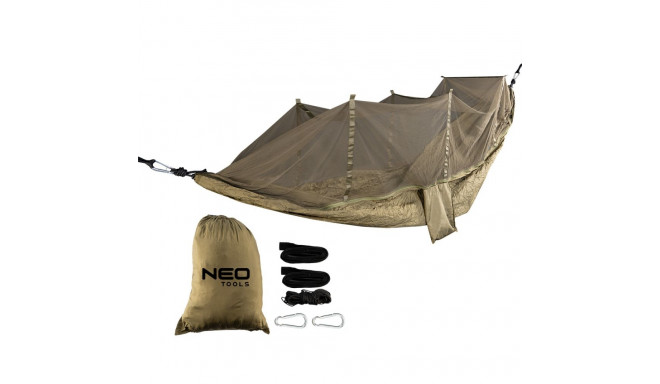 võrkkiik sääsevõrguga 330 x 140 cm komplekt