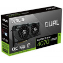 Asus videokaart 16GB GeForce RTX 4070 Ti Super Dual OC