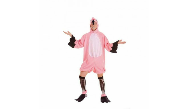 Maskeraadi kostüüm täiskasvanutele     Roosa flamingo (4 Tükid, osad) - XL