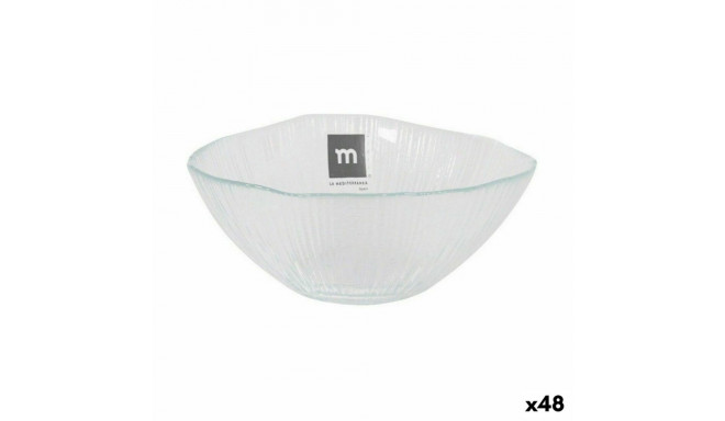 Bowl La Mediterránea Transparent Ø 12,5 x 5 cm (48 Units)
