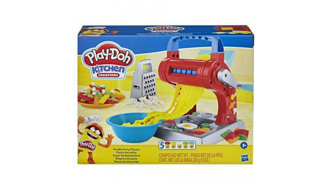 Modelēšanas Māla Spēle Playdoh Noodle Party Hasbro E77765L00 Daudzkrāsains (5 Daudzums)