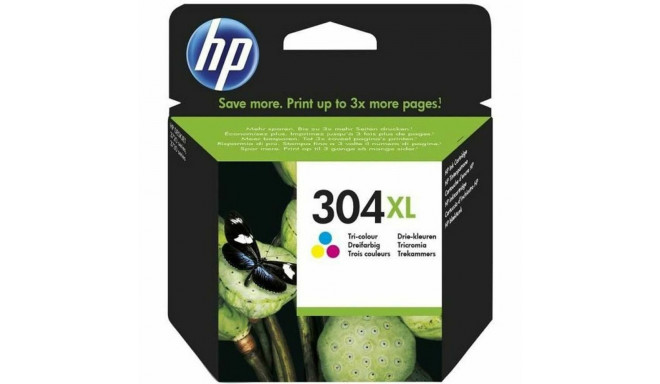 Original Ink Cartridge HP 304XL Yellow Magenta 7 ml Multicolour Tricolour Cyan/Magenta/Yellow