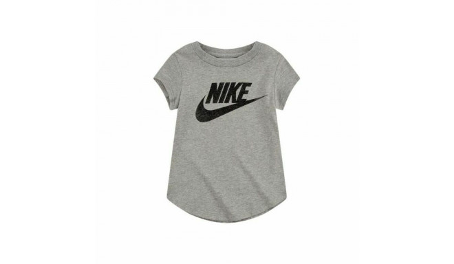 Child's Short Sleeve T-Shirt Nike Futura SS Grey - 1 year