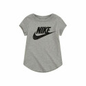 Child's Short Sleeve T-Shirt Nike Futura SS Grey - 18 Months