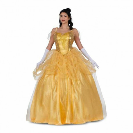Costume for Adults My Other Me Yellow Princess Belle 3 Pieces - XL