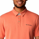 Men’s Short Sleeve Polo Shirt Columbia Nelson Point™ Coral - 3XL