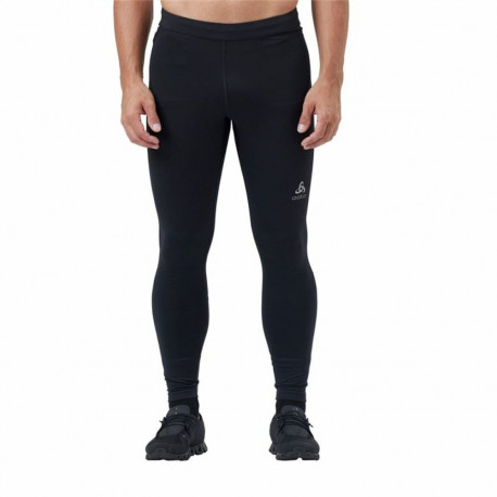 Sports Leggings for Men Odlo Essential Warm Black - S