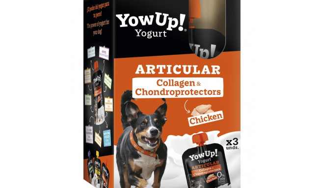 Märgtoit YowUp Collagen + Chondroprotectors Kana 3 Ühikut 3 x 115 g