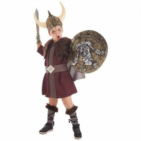 Costume for Children Male Viking Helmet (5 Pieces) - 11-13 Years
